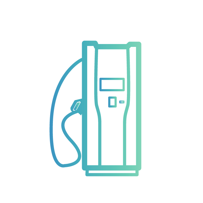 erv charging station with battery