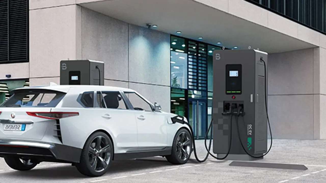 3 Guns EV DC Fast Charging Station 2