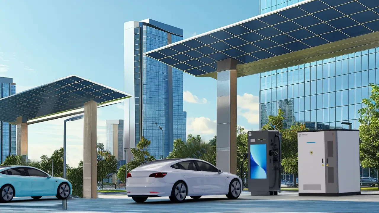 electric car charging points business advertising charger