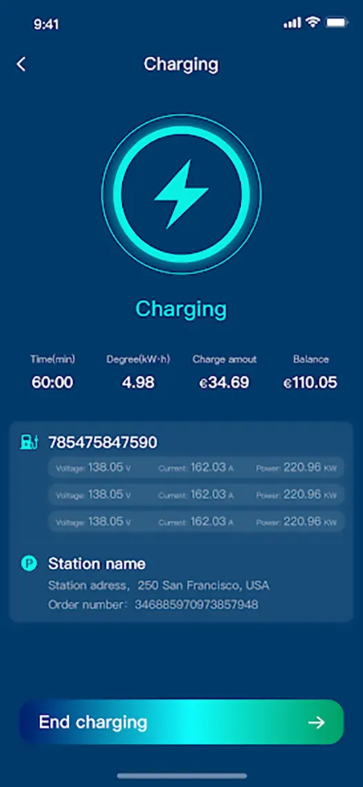 charging record