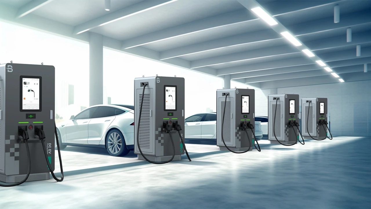 EV charging station solutions for the workplace