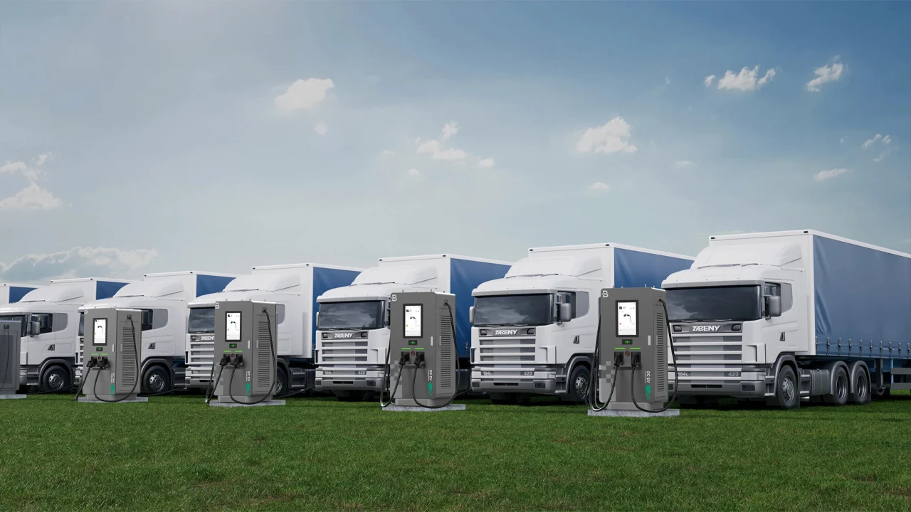 Truck EV Fleet Charging